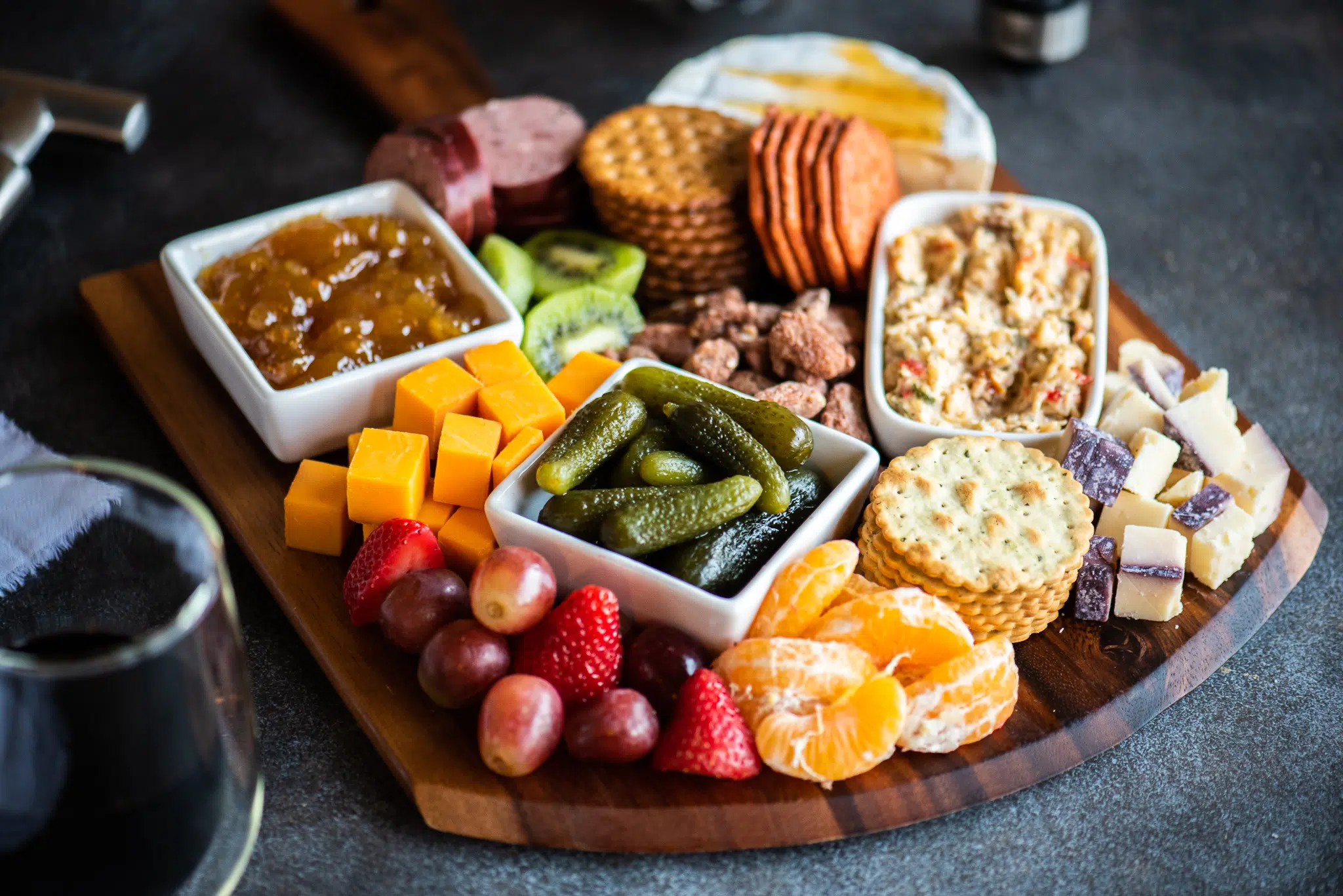 Easy Charcuterie Board for Two