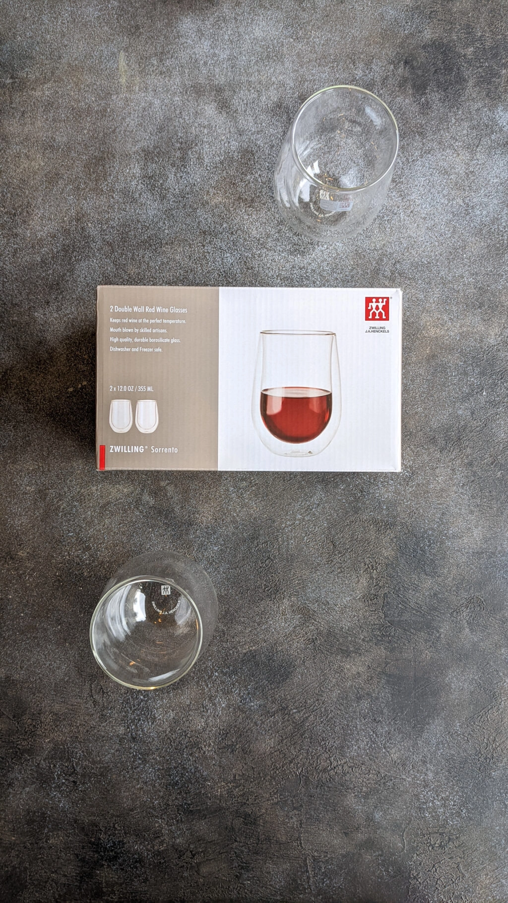 Zwilling Double-Wall Red Wine Glass Set