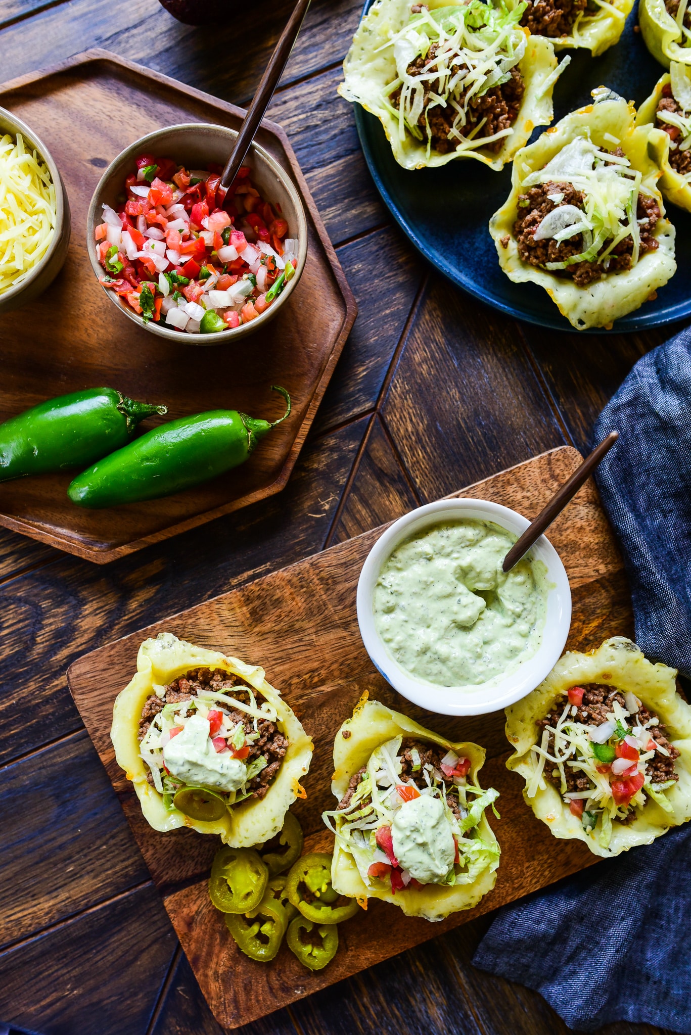 Keto Beef Tacos with Avocado Cream Sauce Dude That Cookz