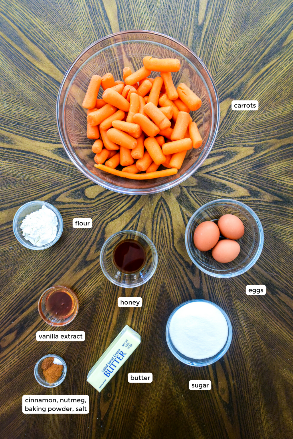 carrot souffle ingredients