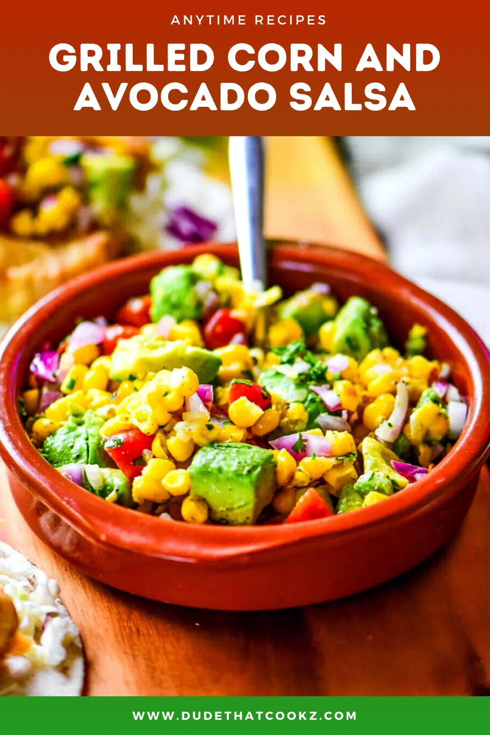 Grilled Corn and Avocado Salsa