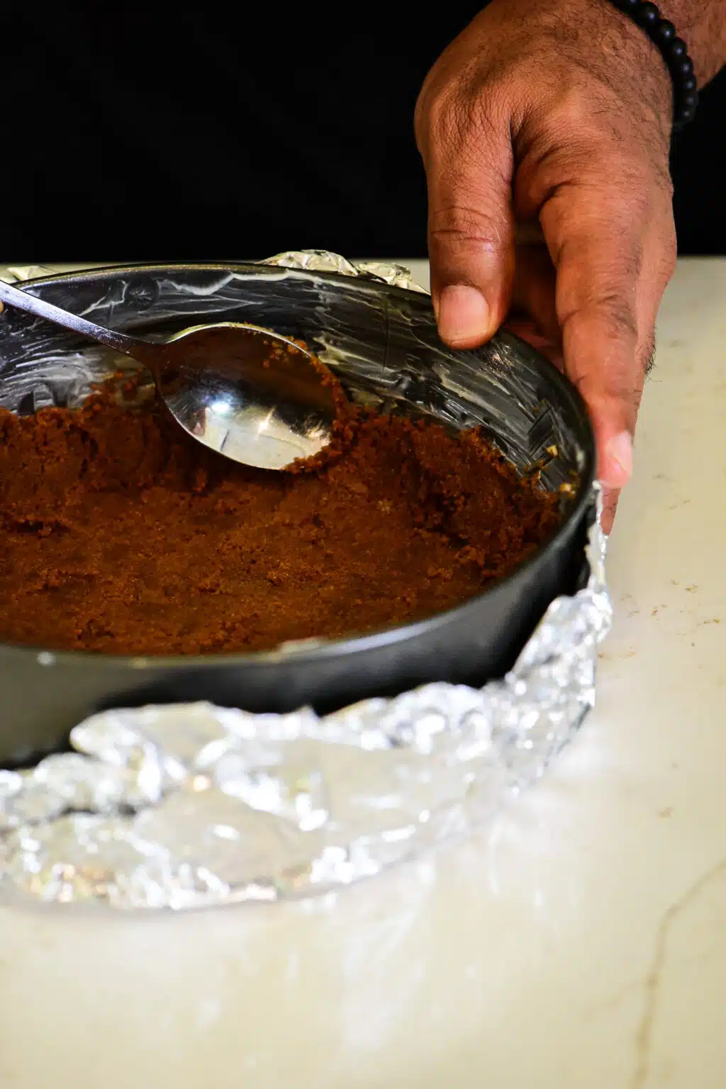 make the cookie crust