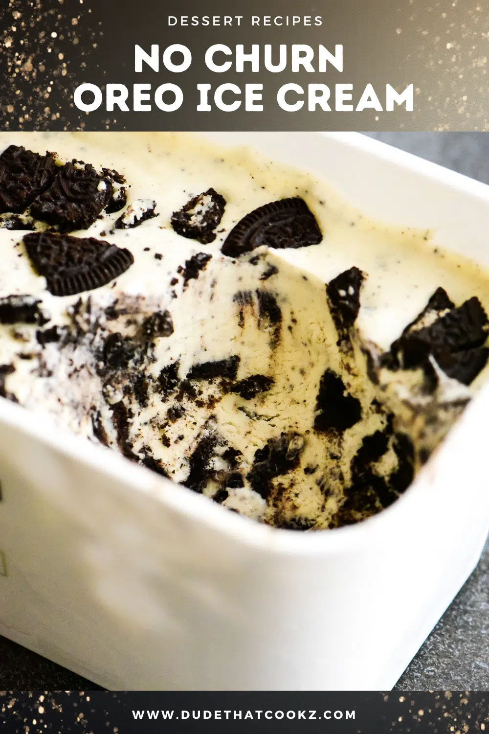 no churn oreo ice cream