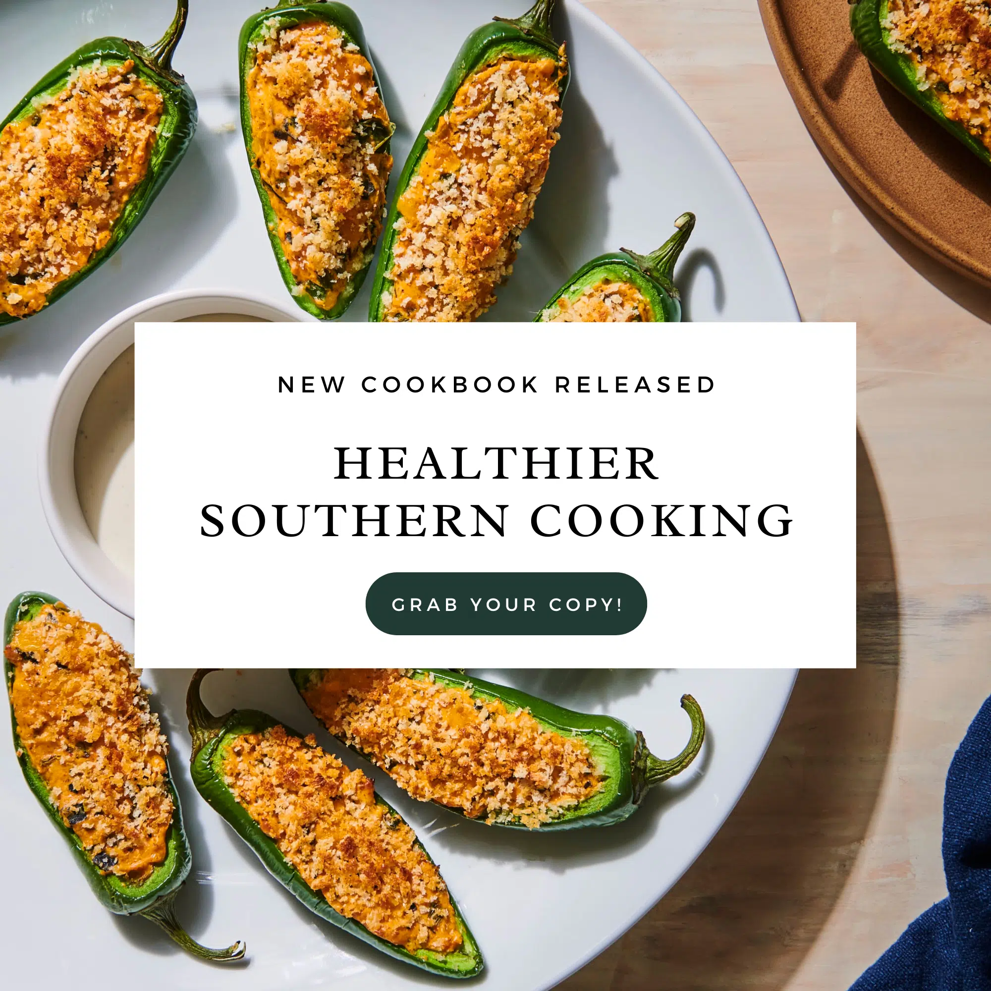 healthier southern cookbook released