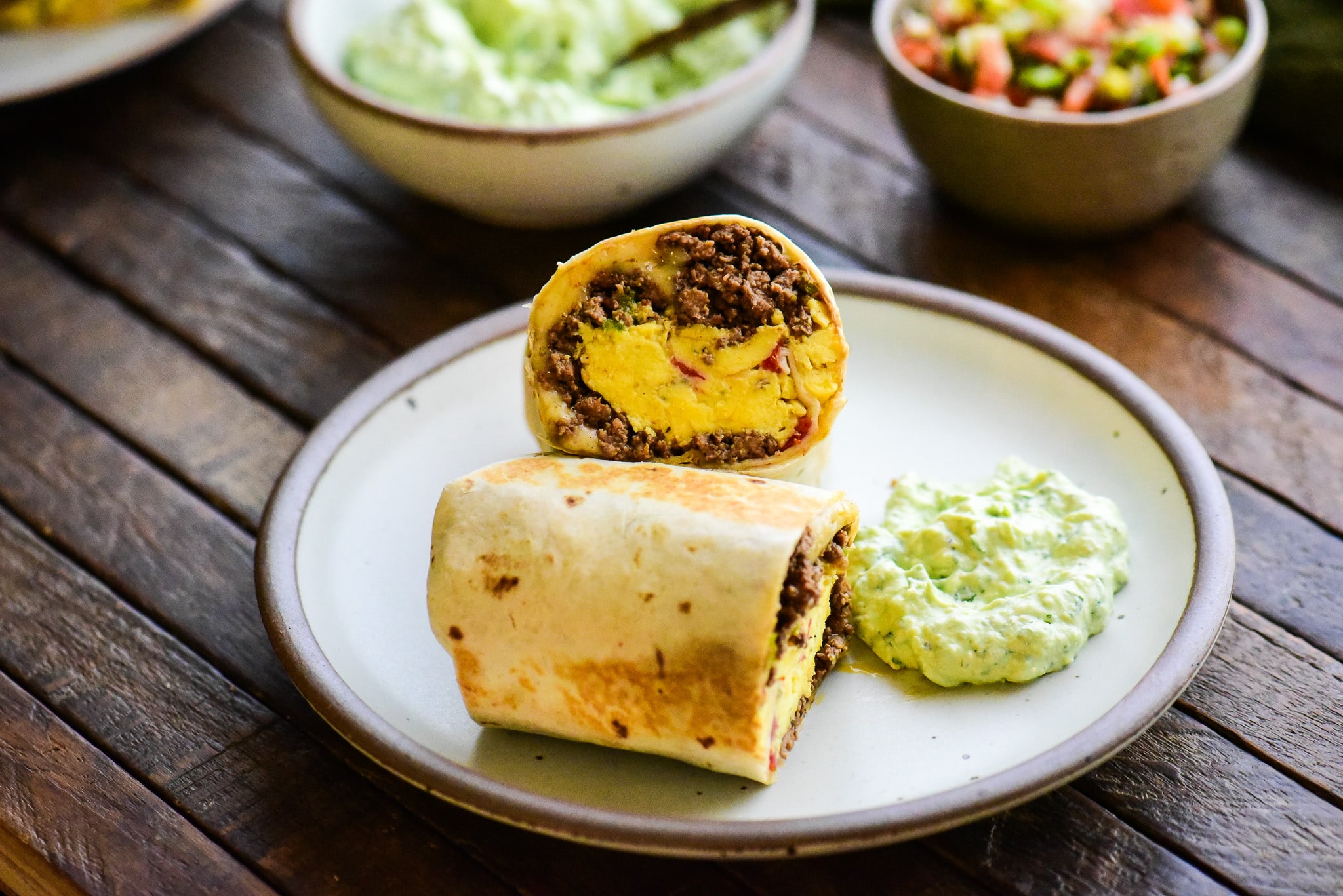 Beef Breakfast Burritos | Dude That Cookz