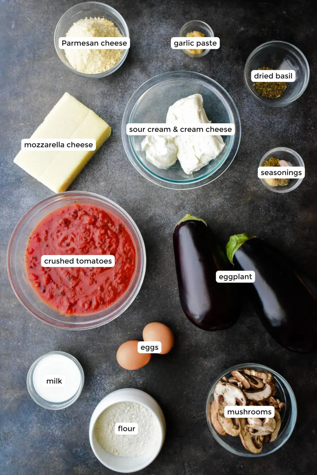 eggplant lasagna recipe ingredients