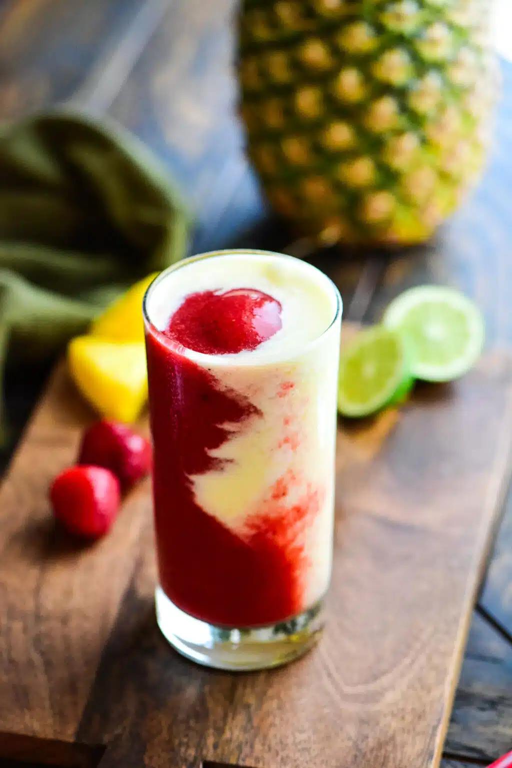 frozen miami vice cocktail