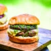 Chimichurri Cheeseburger