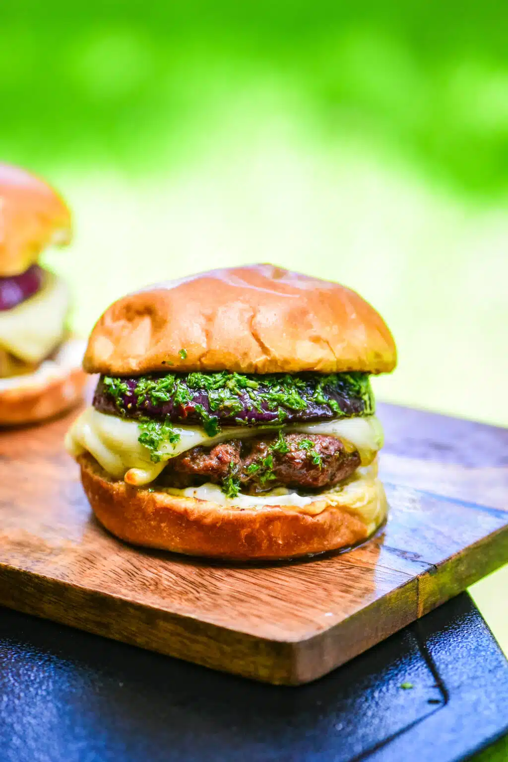 Chimichurri Cheeseburger