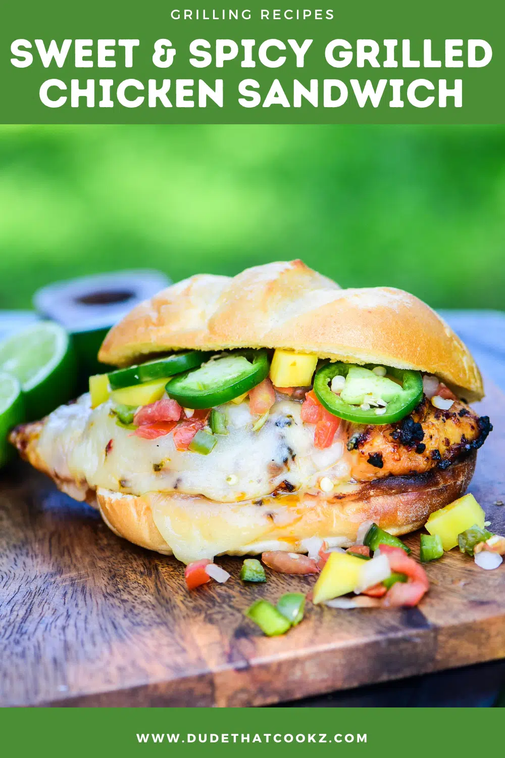 Sweet & Spicy Grilled Chicken Sandwich