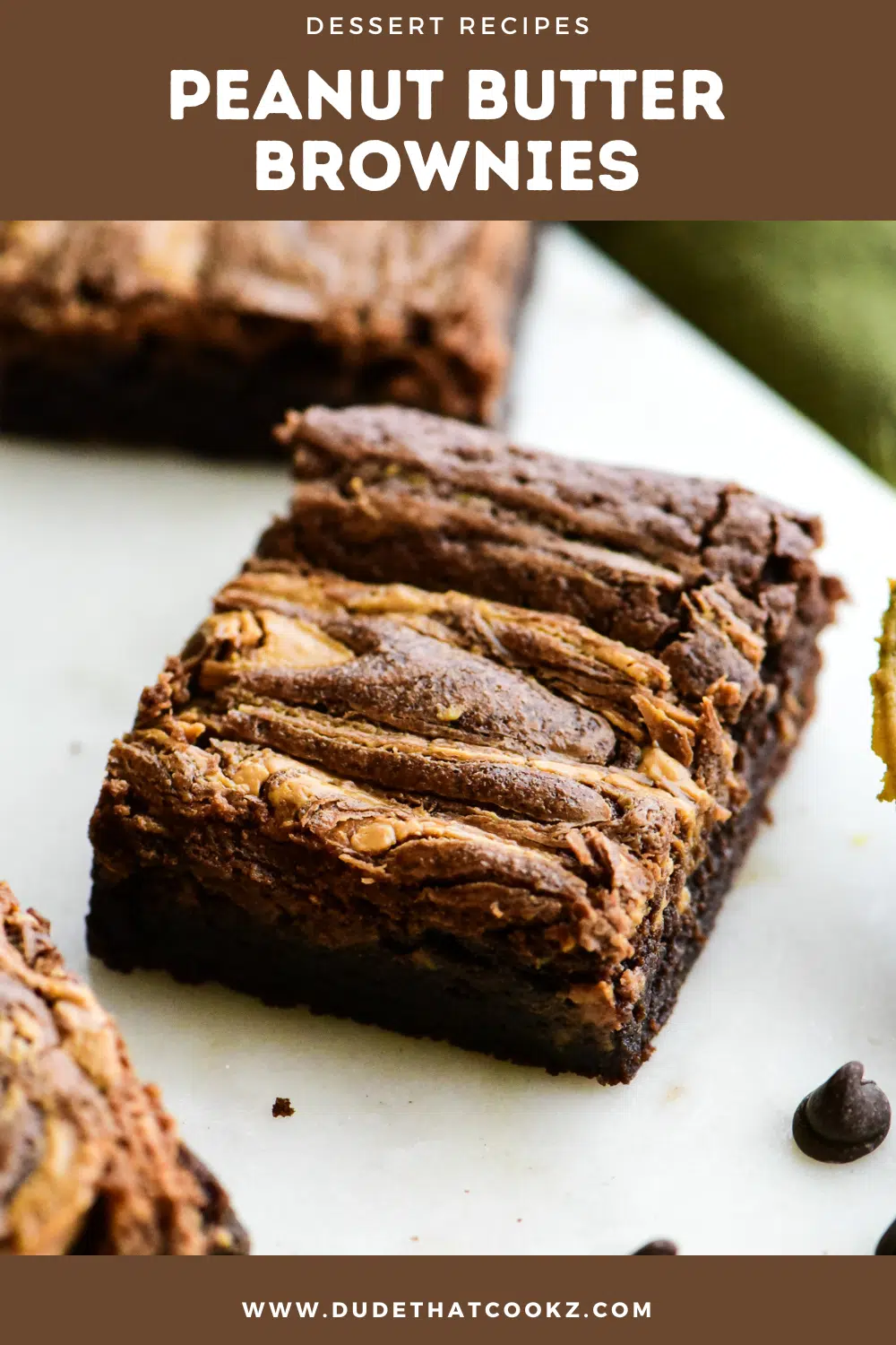 peanut butter brownies