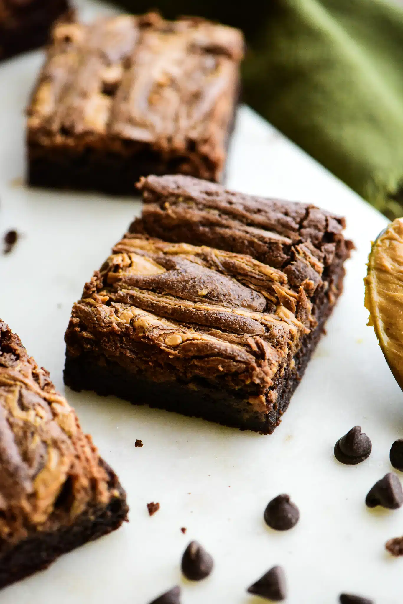 peanut butter brownies