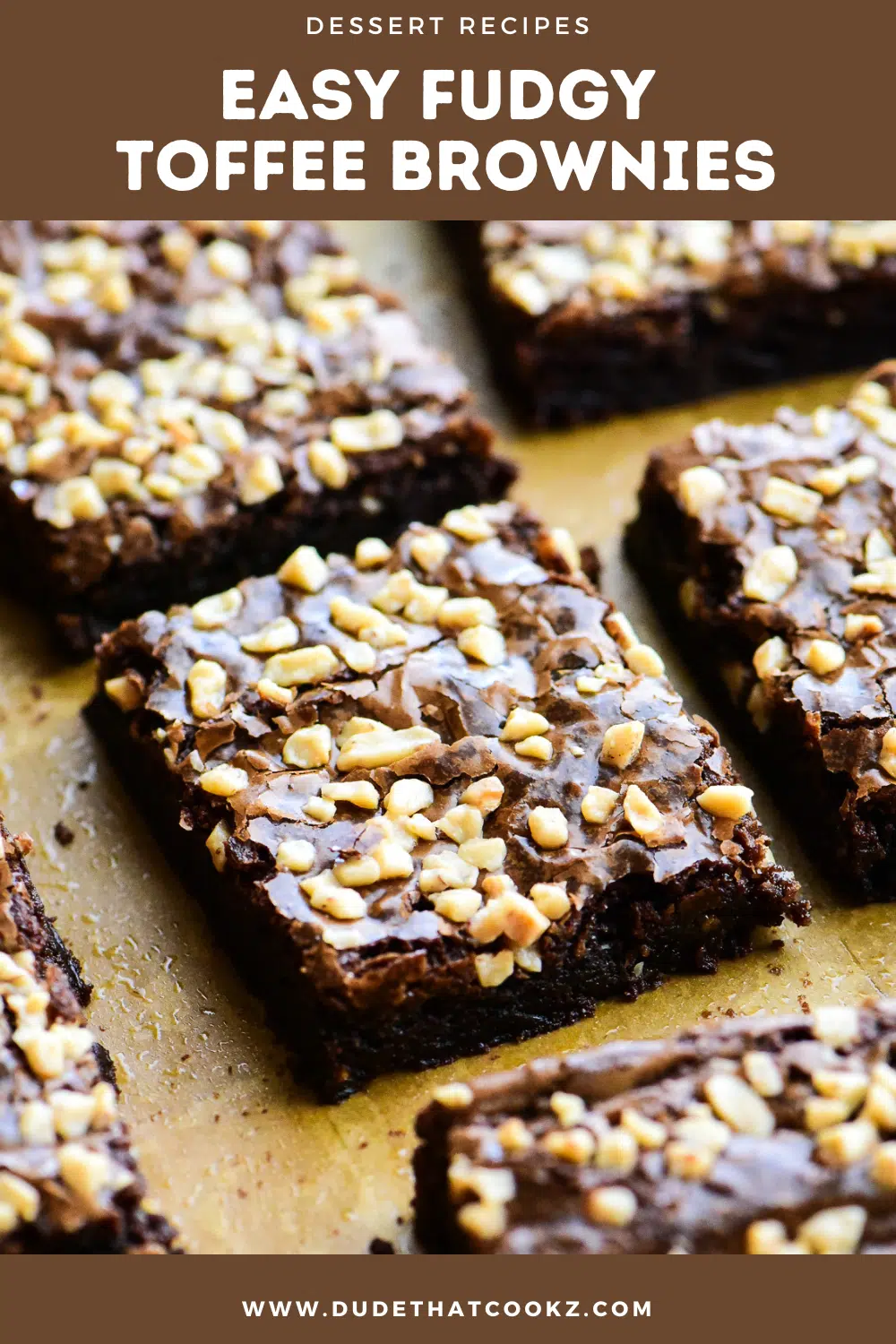 toffee brownies
