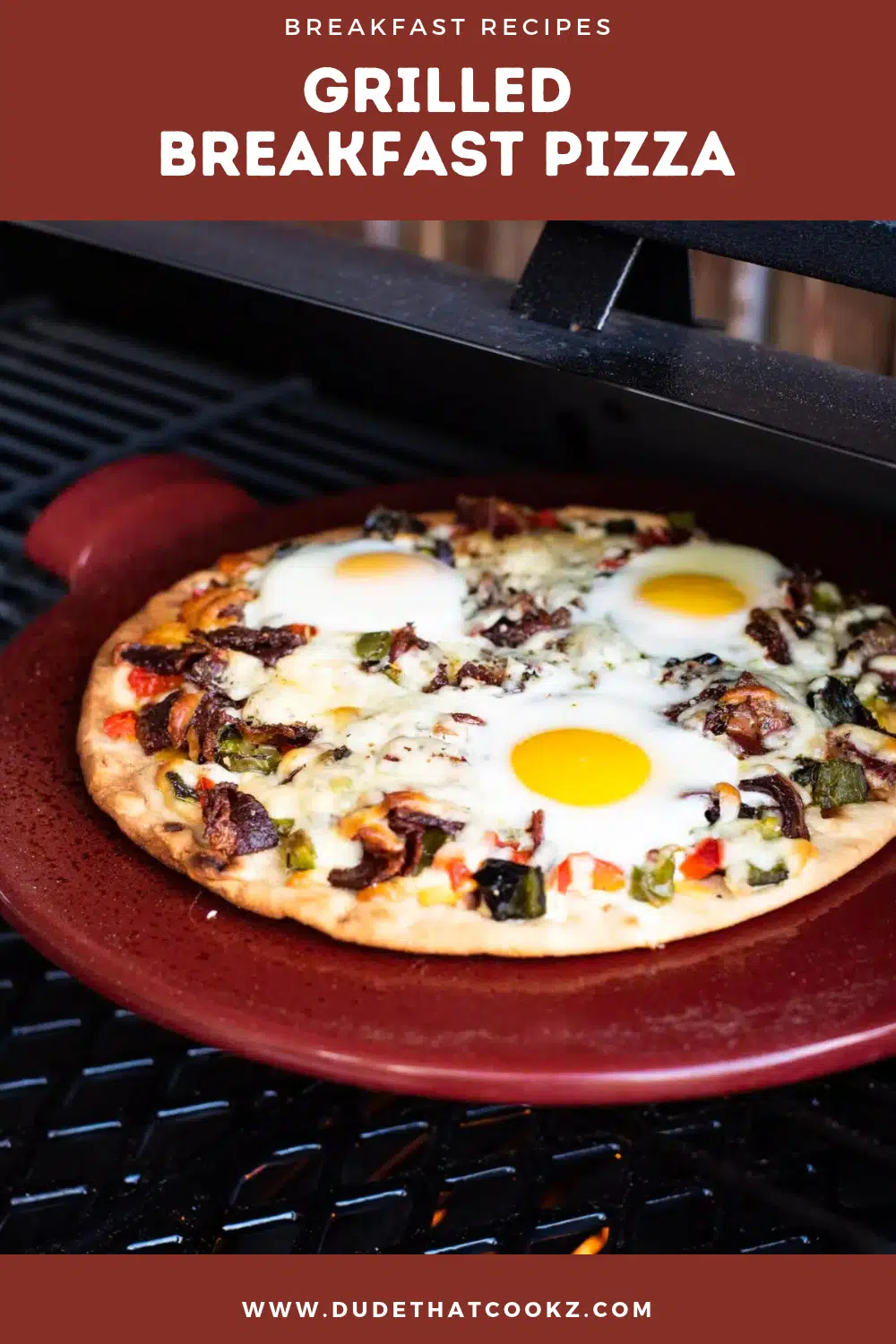 Grilled Breakfast Pizza